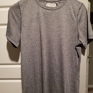 Grey casual short sleeve shirt